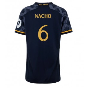 Real Madrid Nacho Fernandez #6 Gostujuci Dres za Ženska 2023-24 Kratak Rukavima